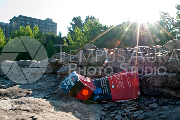 Déchets - Parc Nature Île-de-la-Visitation Nature Park - Litter