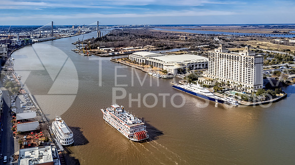 Georgia Queen on the Savannah River