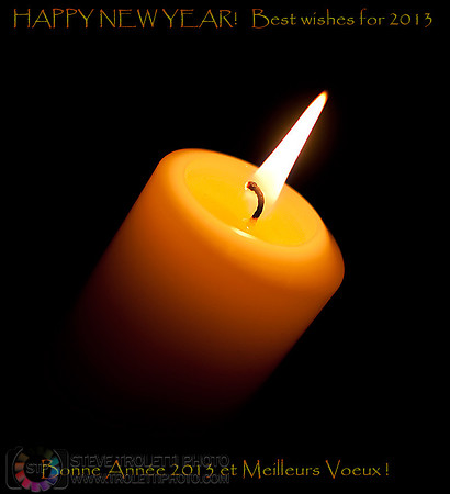 HAPPY NEW YEAR!   Best wishes for 2013 / Bonne Année 2013 et Meilleurs Voeux !