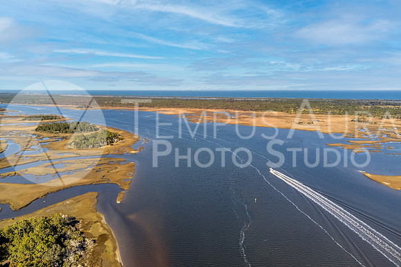 Drone Image of Tolomato River