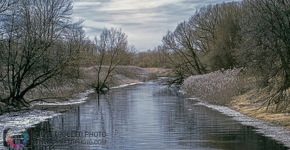 Infrared River in Spring - IR