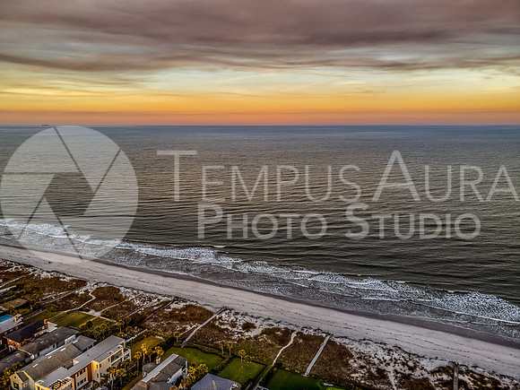 Sunset Glow Over the Atlantic