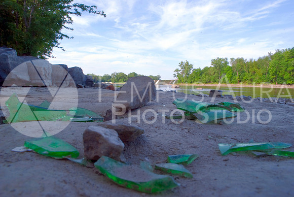 Déchets - Parc Nature Île-de-la-Visitation Nature Park - Litter
