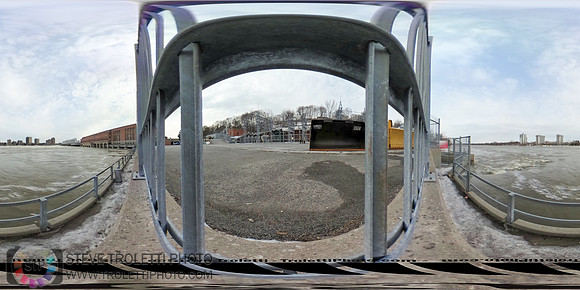 360 PhotoSphere Rivière des Prairies Hydro Power Plant