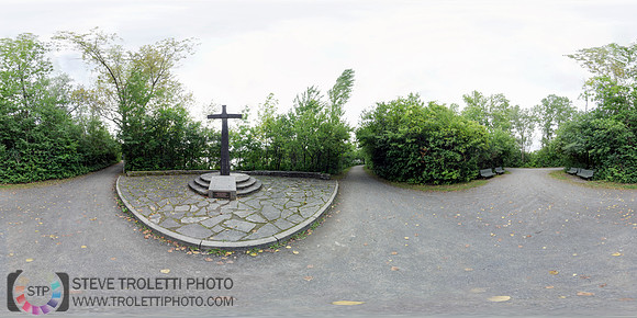 The cross on Visitation Island