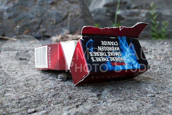 Accord Cigarettes - Litter / Déchets - Ile de la Visitation