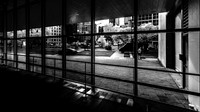 Through the Windows - IR B&W
