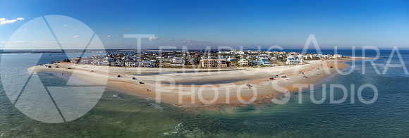 Aerial Image of Vilano Beach - Vilano Point 4X4