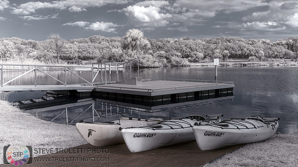 Kayak Landing - IR