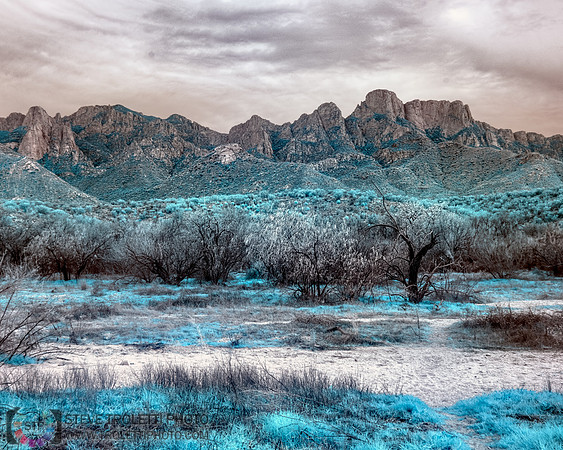 Tucson area Desert and Mountains - IR Landscape