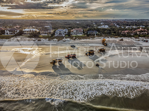St. Johns County Beach Work