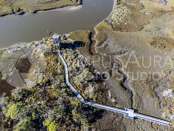 Drone Photography of Observation Tower at Guana River WMA