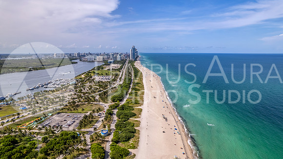 Haulover Beach, Florida Aerial View