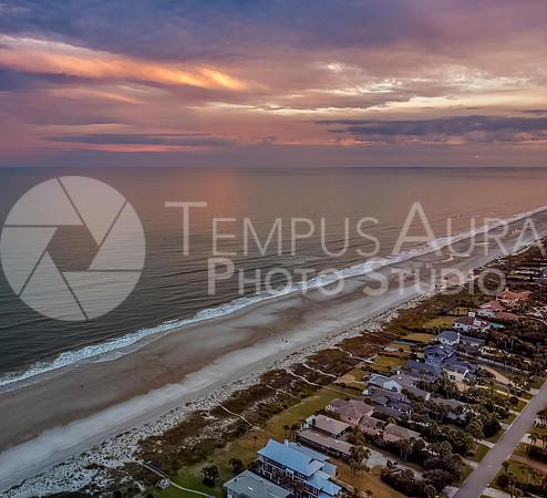 Ponte Vedra Beach Sunset Looking South-East
