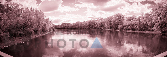 Panorama of a river